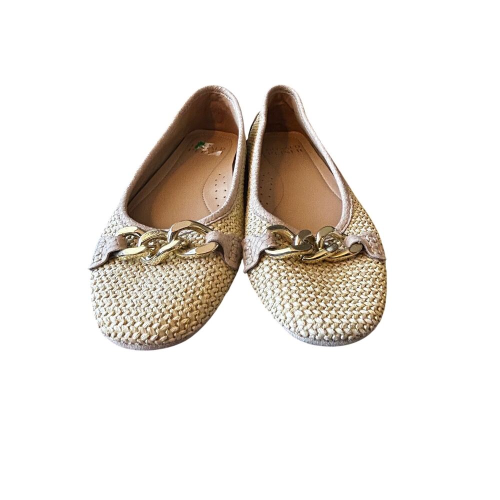Donald Pliner Raya Rattia ballet flat size 8 classy comfortable